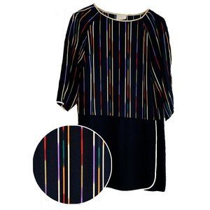 Wilfred Silk Striped Dress